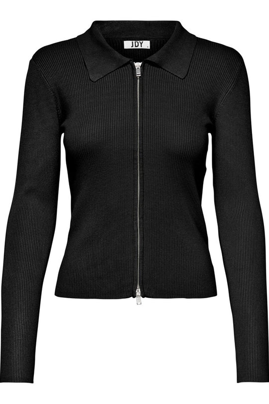 JDYPlum Strickjacke - Schwarz