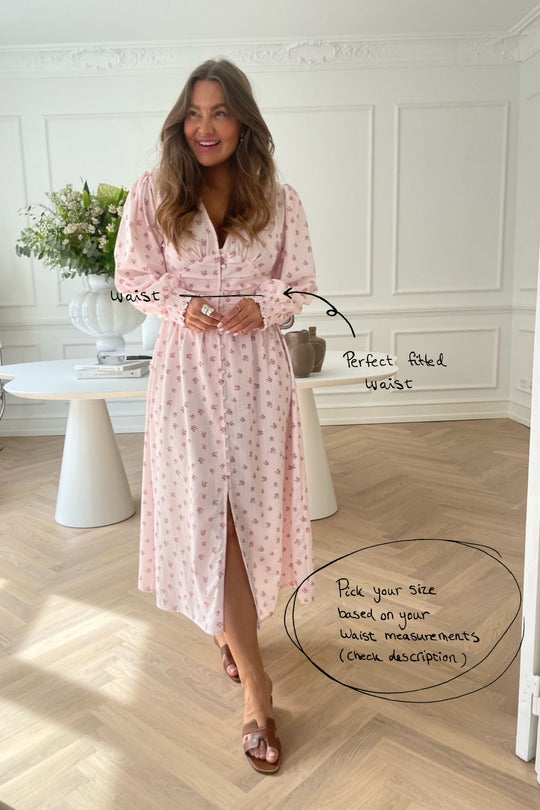 AdelIC Langes Kleid (Preorder del. week 23) - Rosa