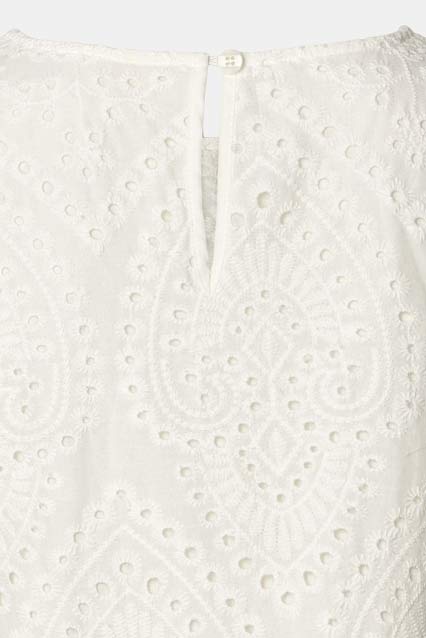 VilmaIC Kleid - Weisse Stickerei