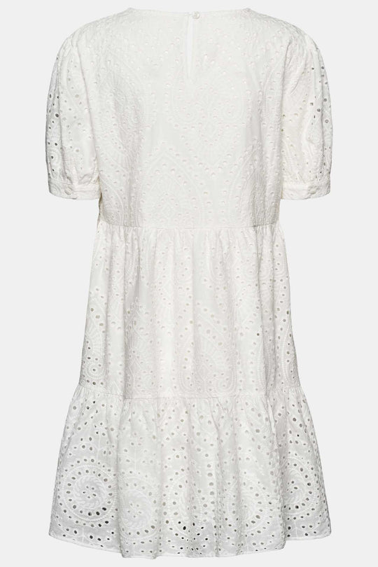 VilmaIC Kleid - Weisse Stickerei