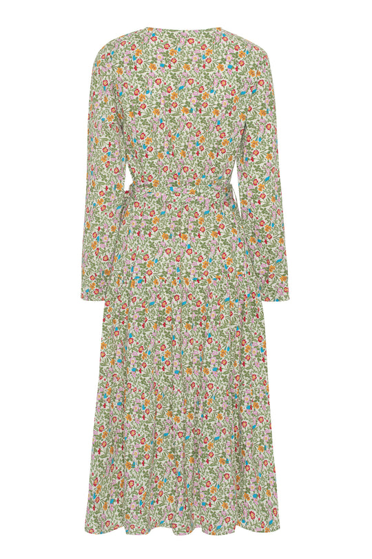 ChloeIC Kleid - Grüner Blumenmuster