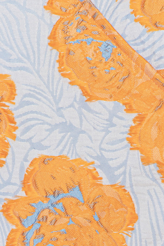 JasminIC Kleid - Orange Blume