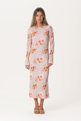 OdaIC Kleid - Zartes Rosenmuster