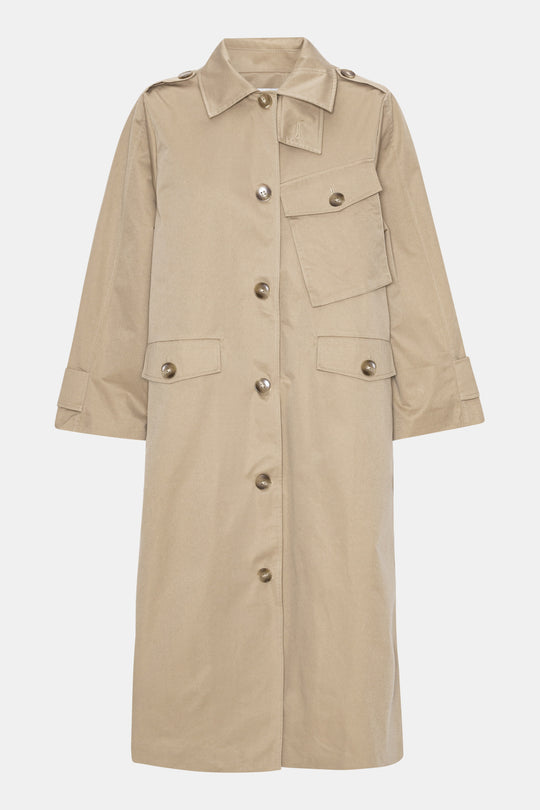 FrejaIC Trenchcoat - Braun