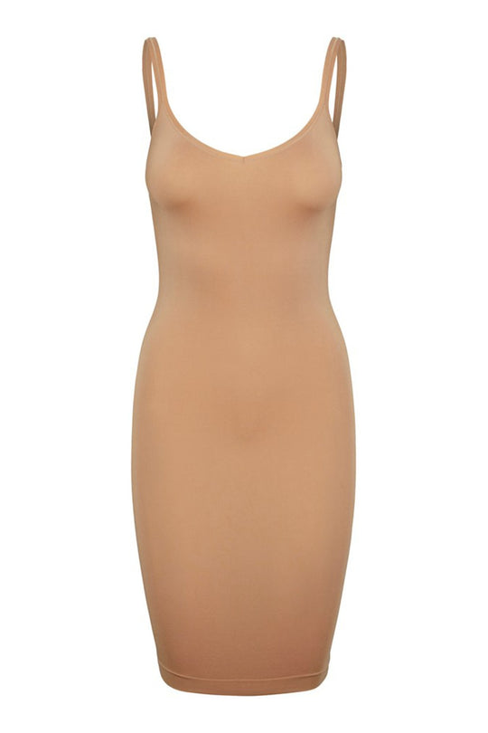 PCBallroom Shape Kleid - Beige
