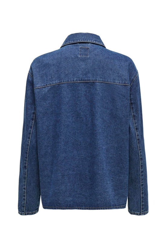 ONLThille Mantel - Dunkelblau Denim