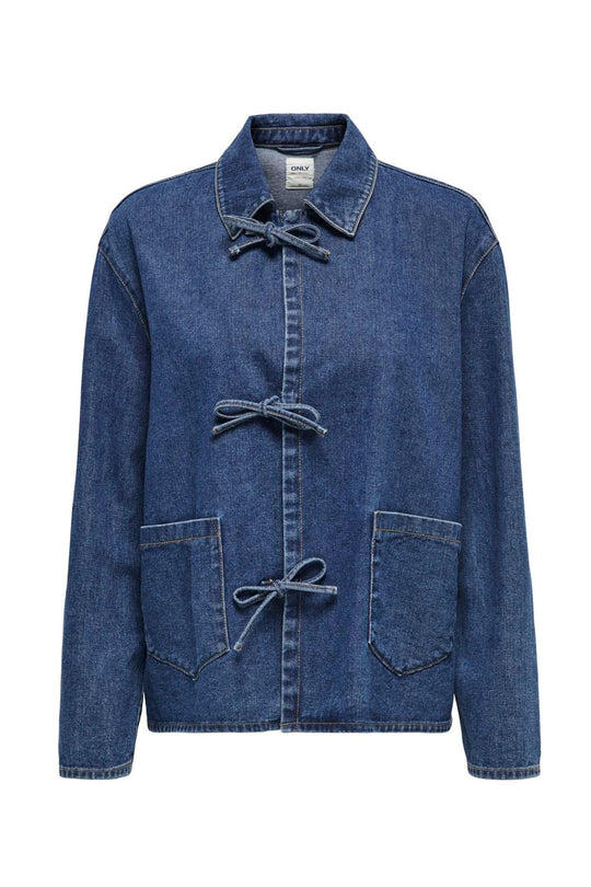 ONLThille Mantel - Dunkelblau Denim