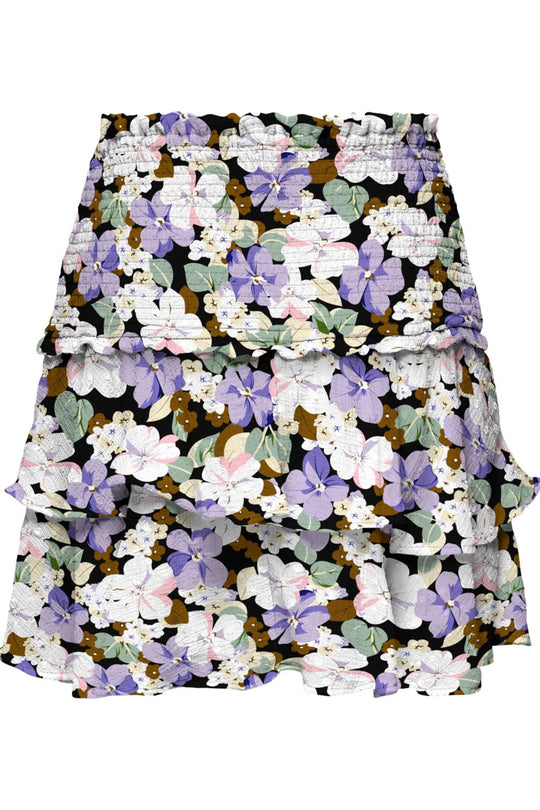 Nova Mette Smock Skirt - Purple Flower