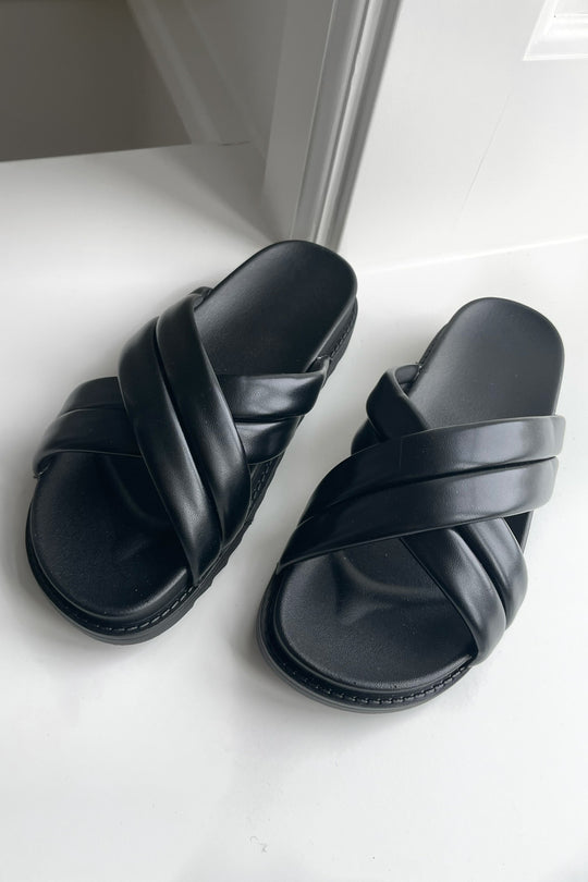 Palma Slippers - Schwarz